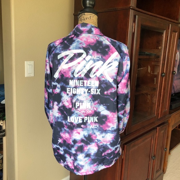 VS PINK Jacket (water color print) - Picture 7 of 8